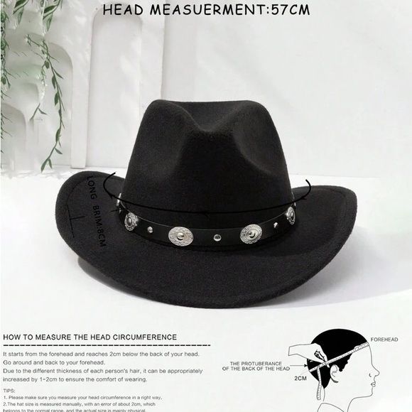 Woman's Western cowboy hat! - Picture 3 of 5